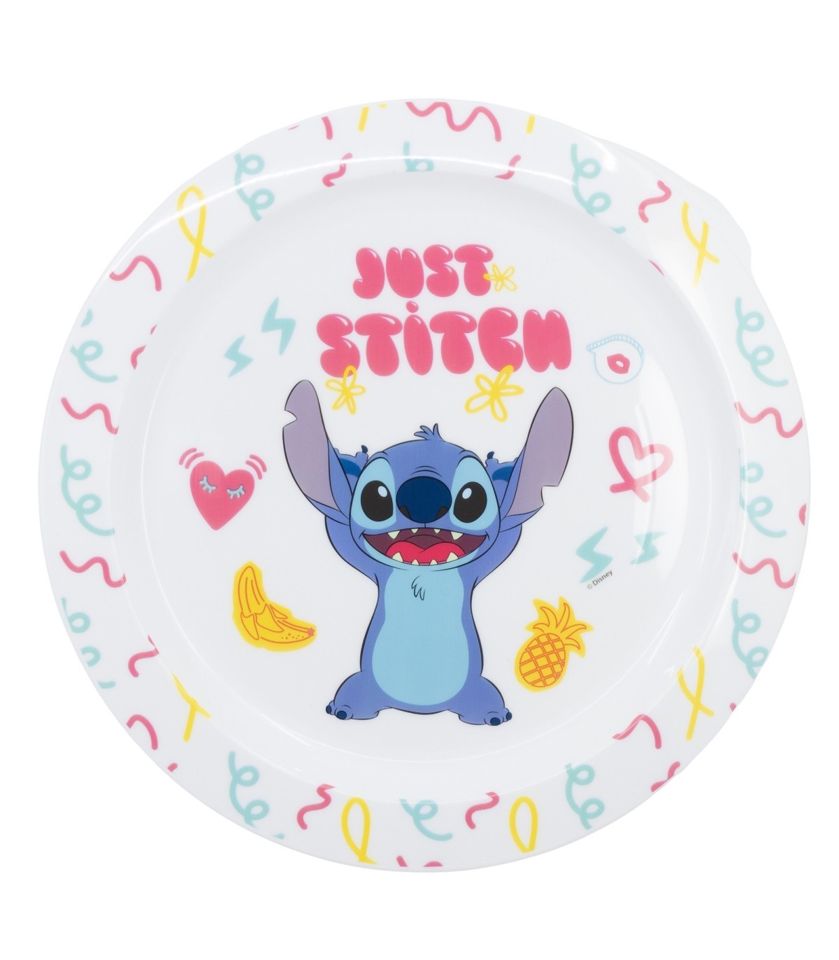 Disney Stitch Kinder Teller Mikrowellengeeignet für zu Hause