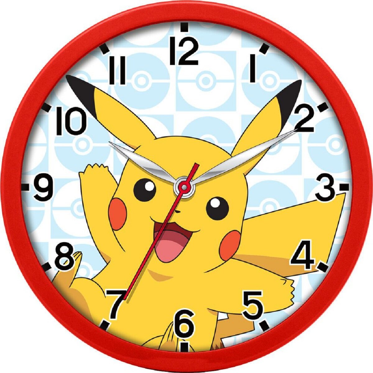 Pokémon analoge Wanduhr mit 25cm Durchmesser: Stilvolle Zeitmessung für Gamer