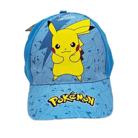 Pokémon Cap Kappe Mütze Baumwolle Kopfbedeckung Stilvoller Sonnenschutz für Kinder