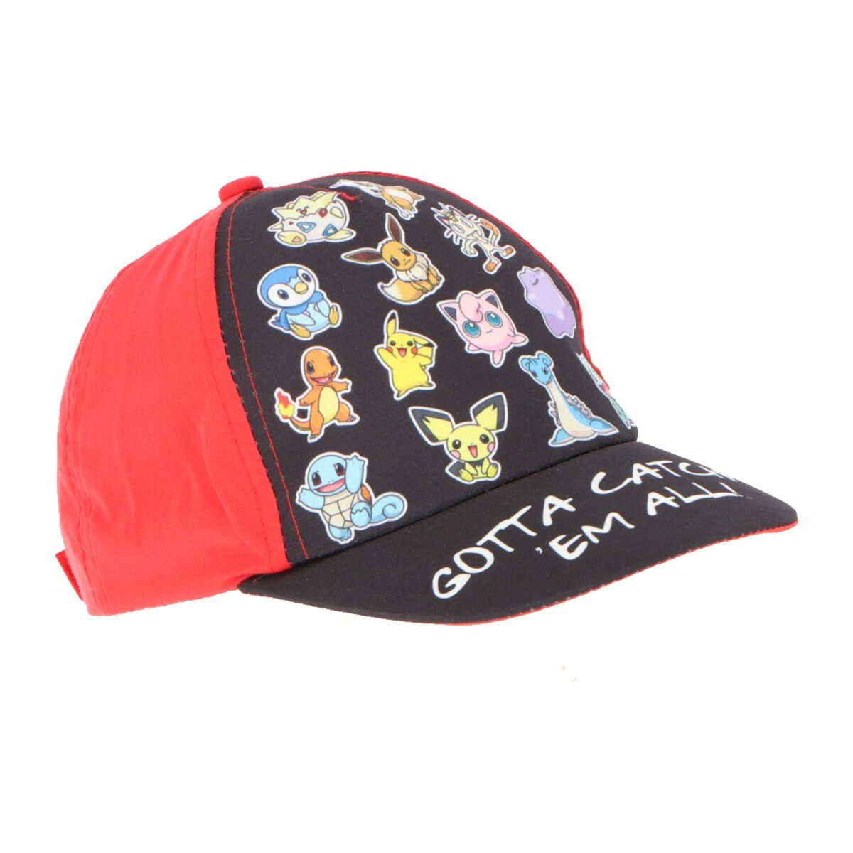 Pokémon Kinderkappe Cap Kopfbedeckung Stilvoller Sonnenschutz für Kinder