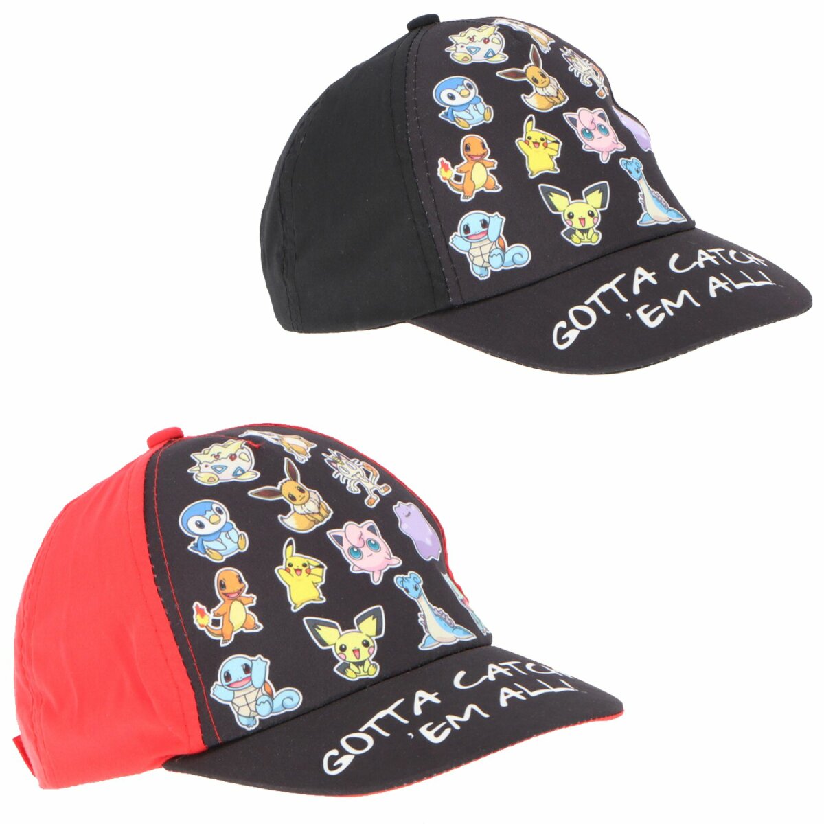Pokémon Kinderkappe Cap Kopfbedeckung Stilvoller Sonnenschutz für Kinder