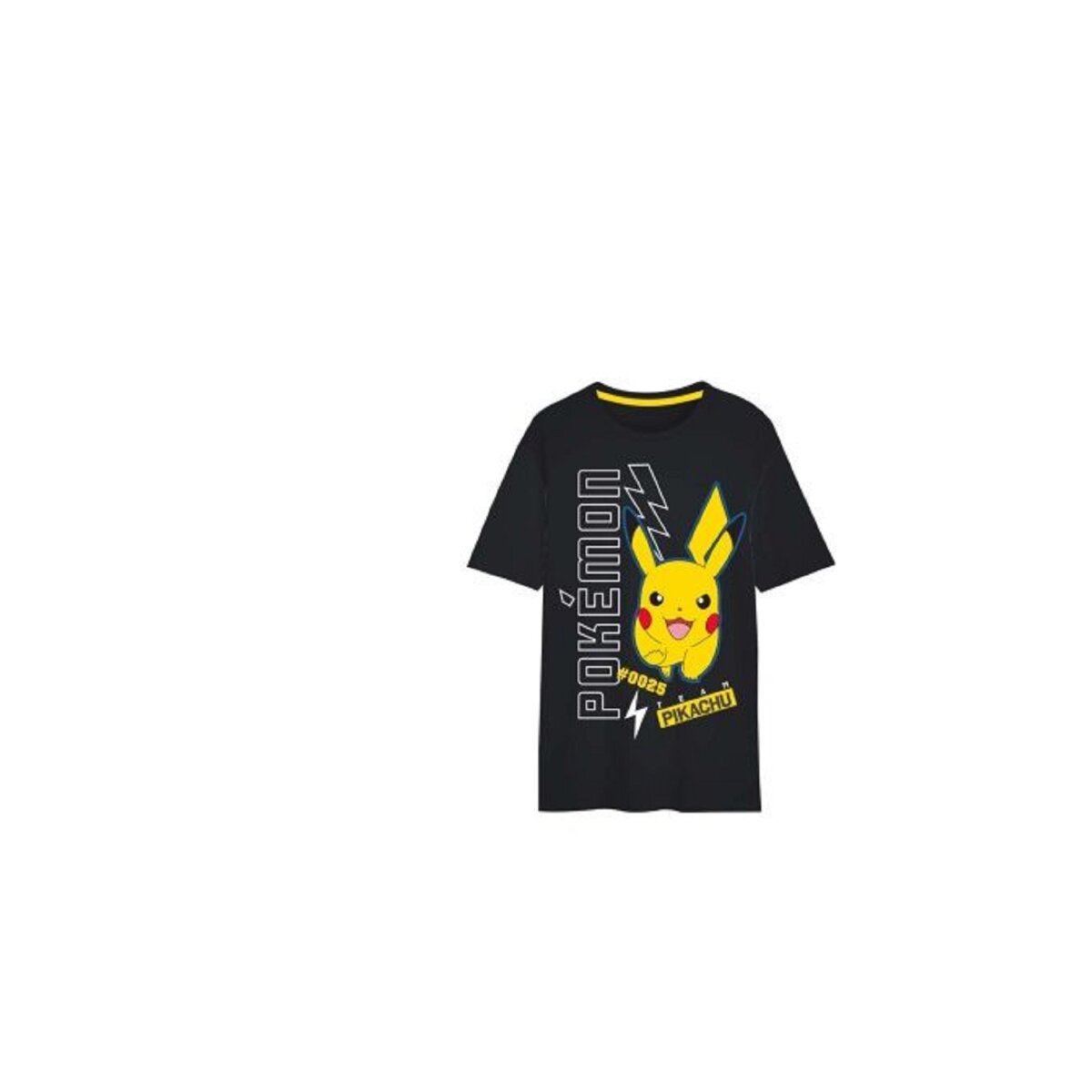 Pokémon Kurzarmshirt für Kinder Weiches und Atmungsaktives Baumwoll-T-Shirt