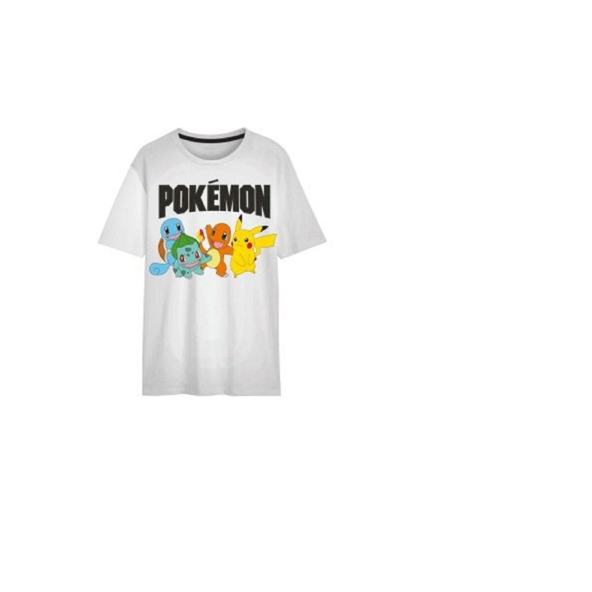 Pokémon Kurzarmshirt für Kinder Weiches und Atmungsaktives Baumwoll-T-Shirt