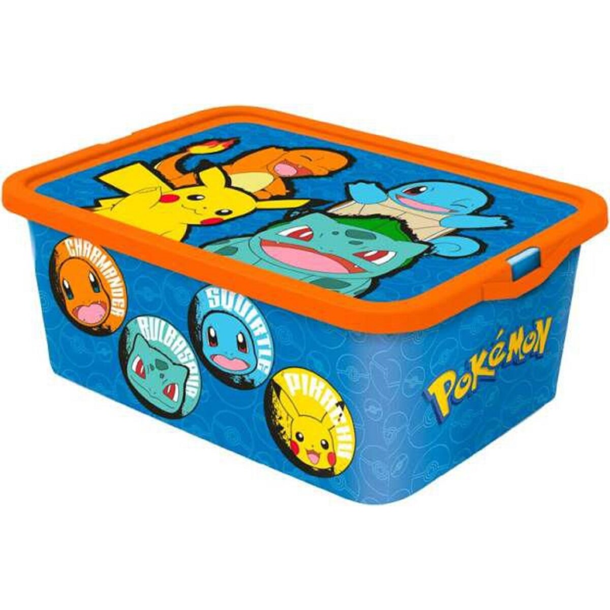 Pokemon Spielzeug-Click Box Aufbewahrungsbox Ideale Aufbewahrungslösung für Spielzeug