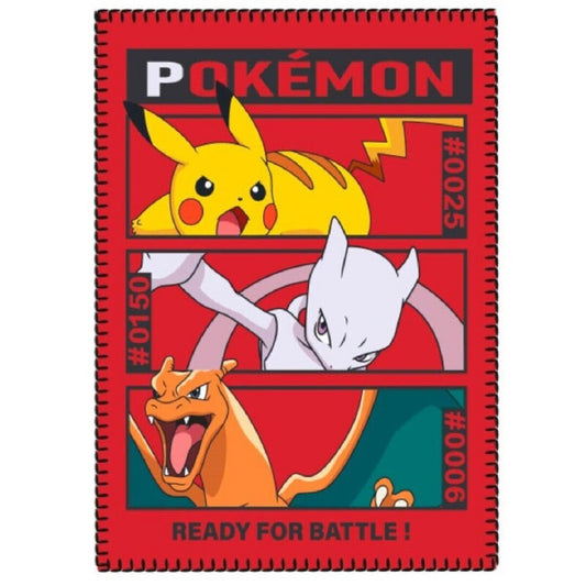 Pokemon Tagesdecke Bettdecke Fleecedecke Kuschelige 140x100 cm