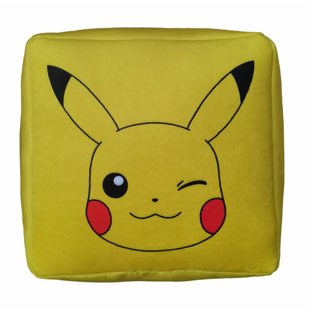 Pokémon Würfel-Kuschelkissen – Hochwertiges Polyester für kleine Fans