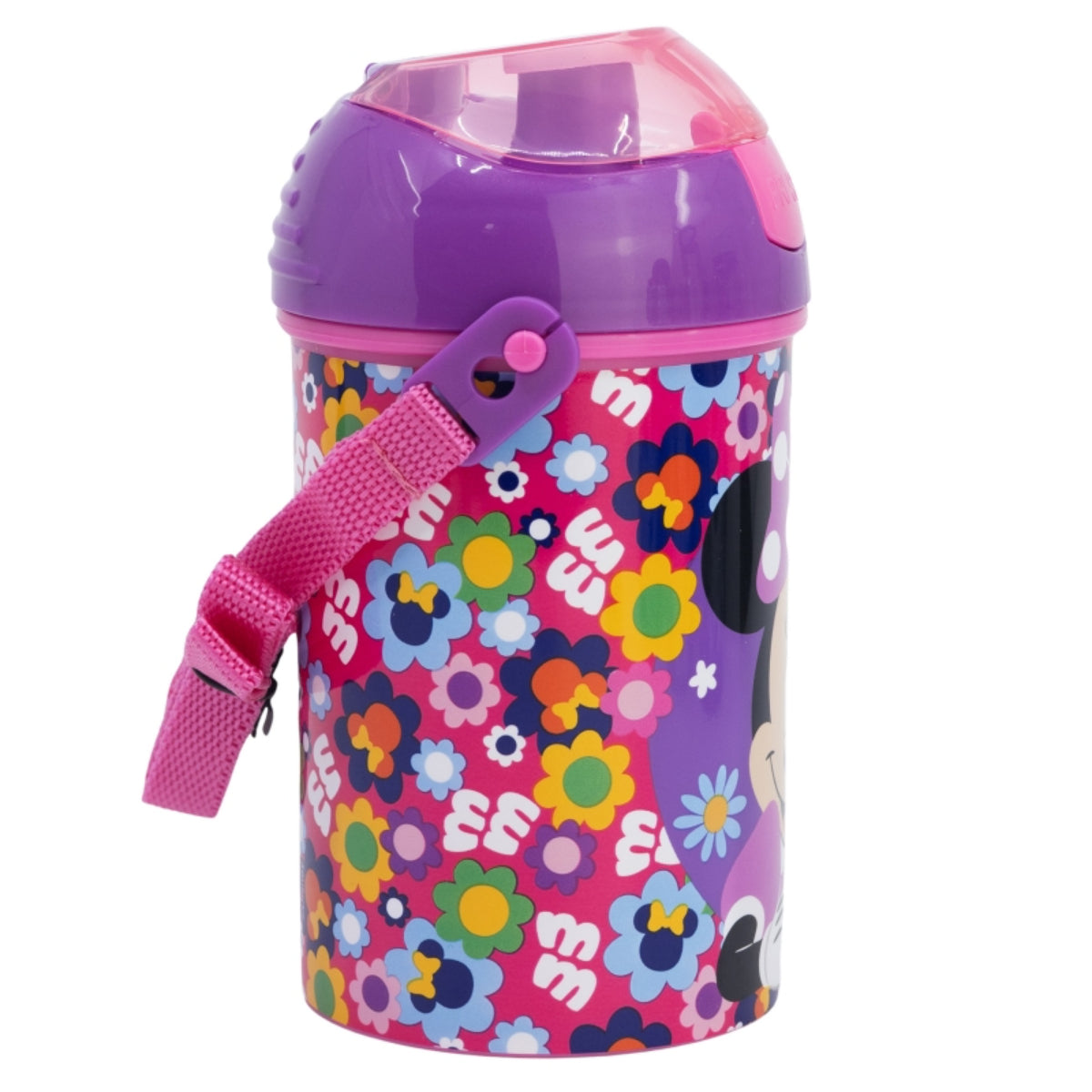 Disney Minnie Kinderflasche 450 ml Wasserflasche für Schule & Freizeit