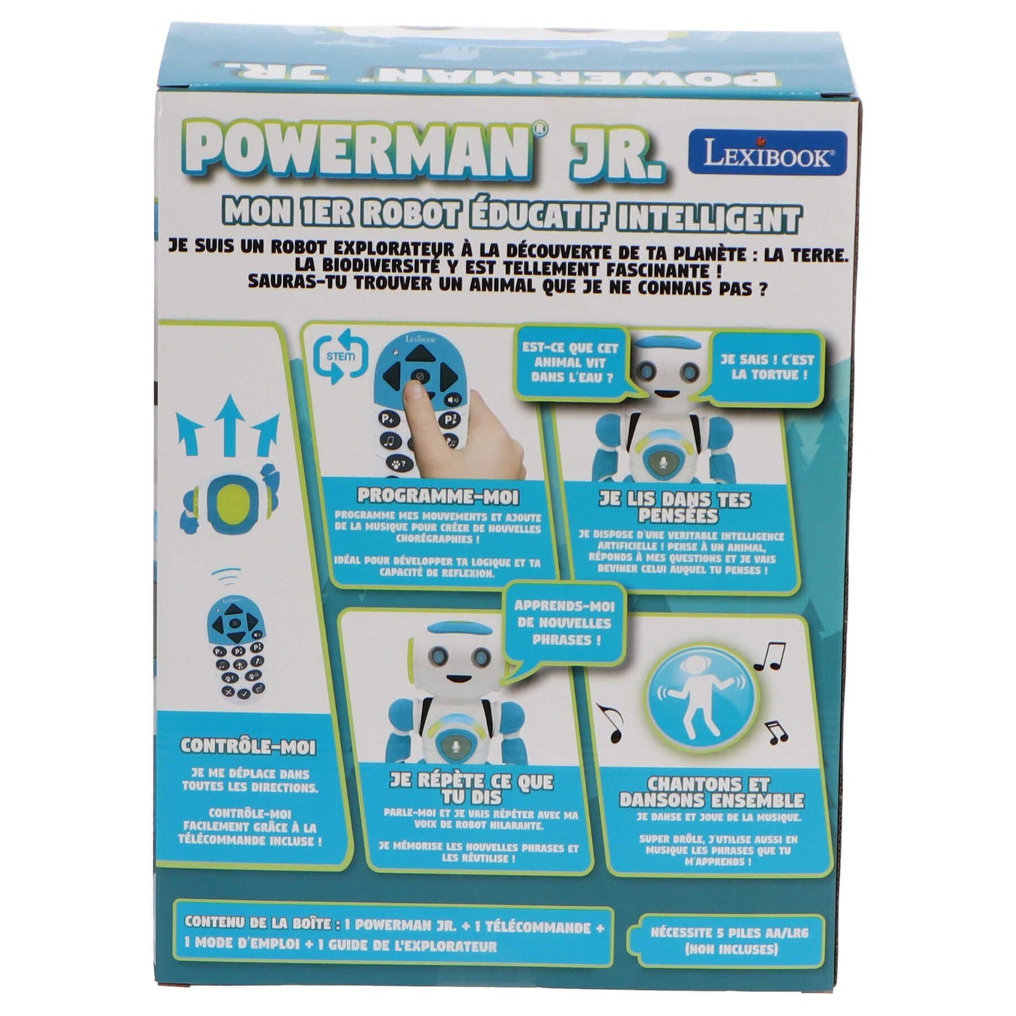 Powerman JR Roboter von Lexibook Der Roboter mit Sprachfähigkeit - Französisch