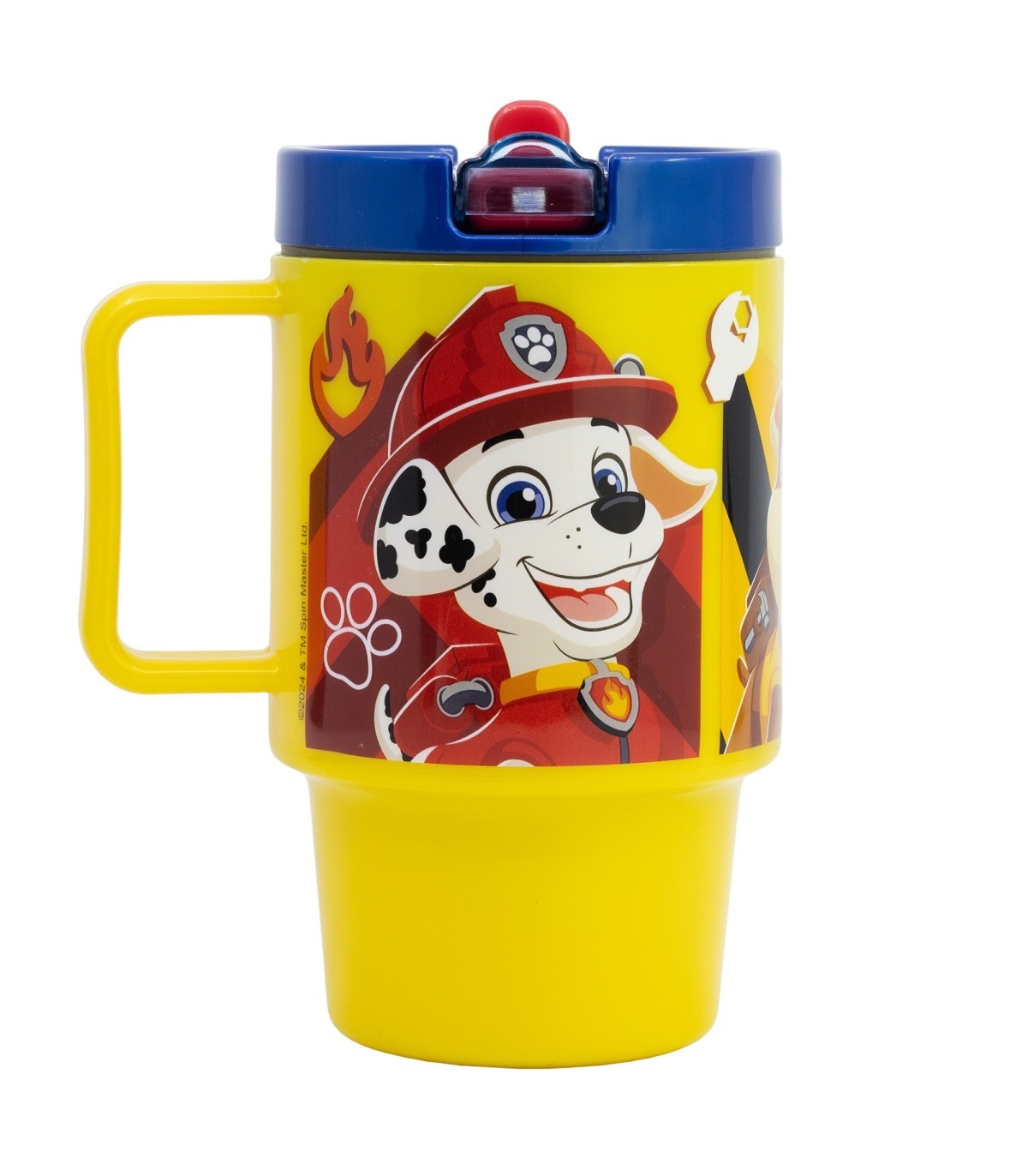 PAW Patrol Trinkbecher 530 ml Kinder Mug mit Auslaufschutz mit Klappöffnung