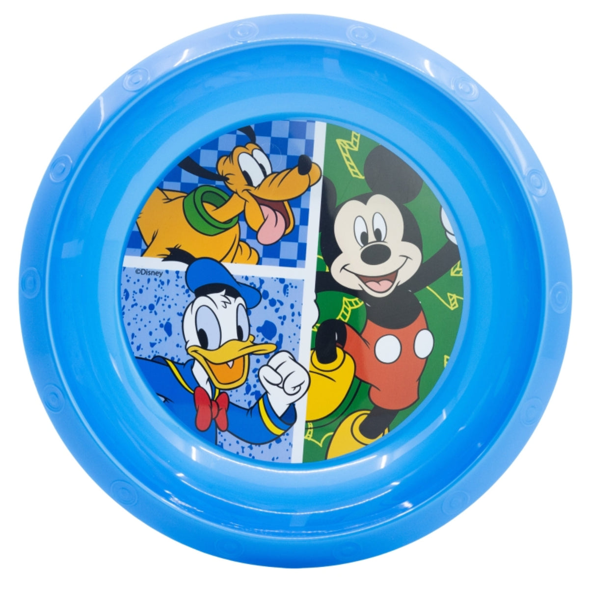 Disney Mickey Mouse Kinderteller – Bruchsicherer Essteller für Kinder mit Motivdesign