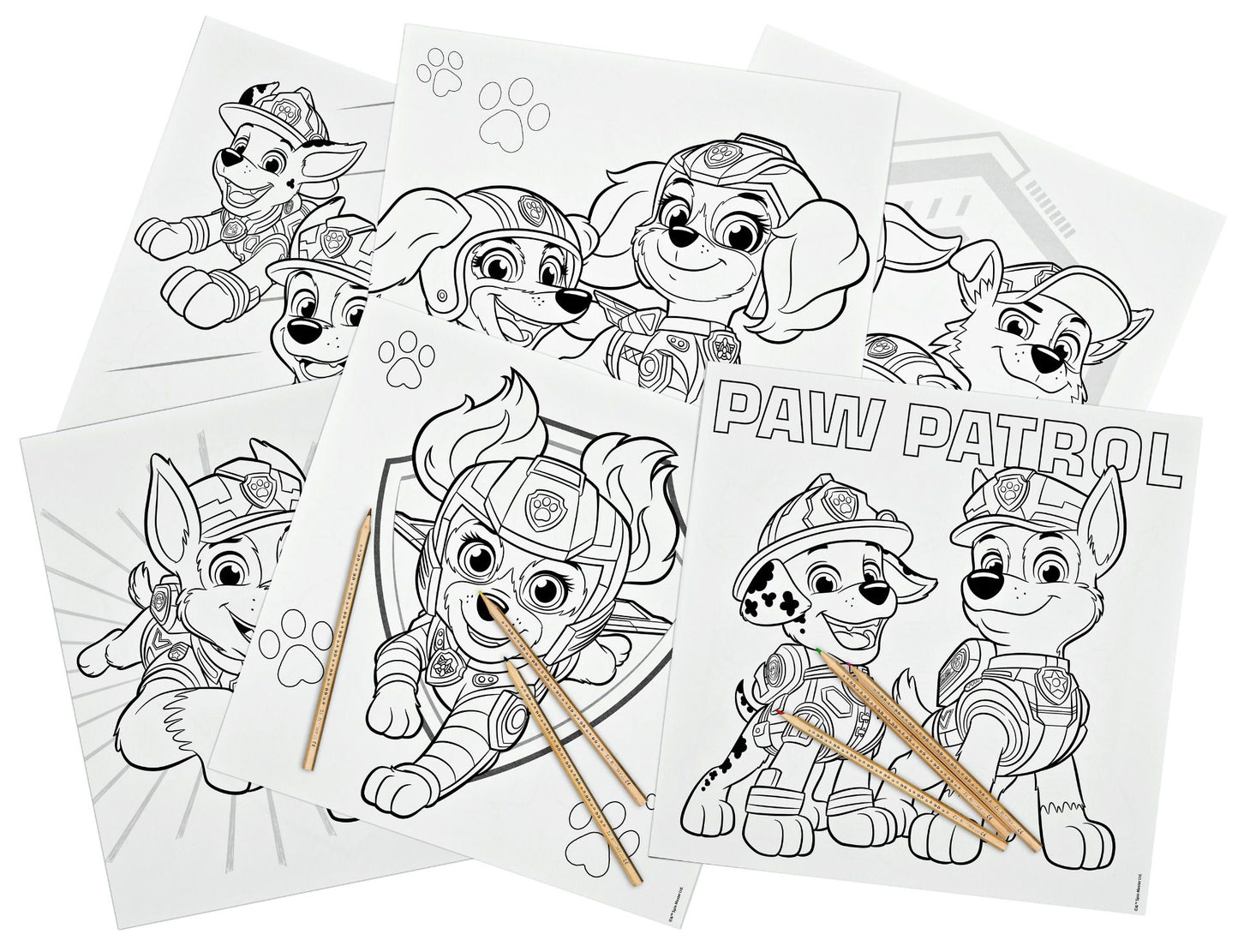 Paw Patrol Malset – 6 bunte Stifte für stundenlangen Malspaß