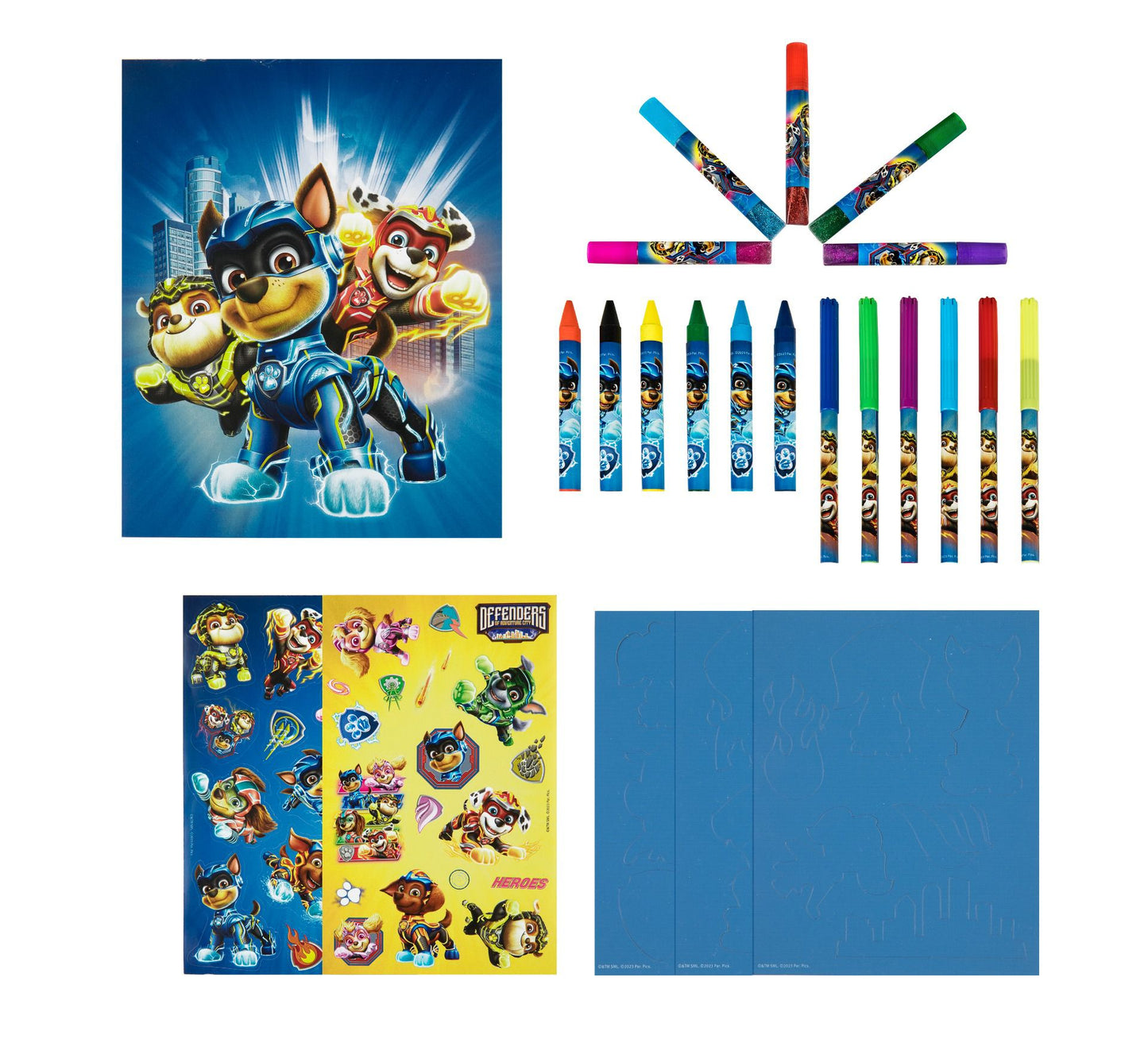 Paw Patrol Farbkasten - Mal-Set mit Lieblingsfarben