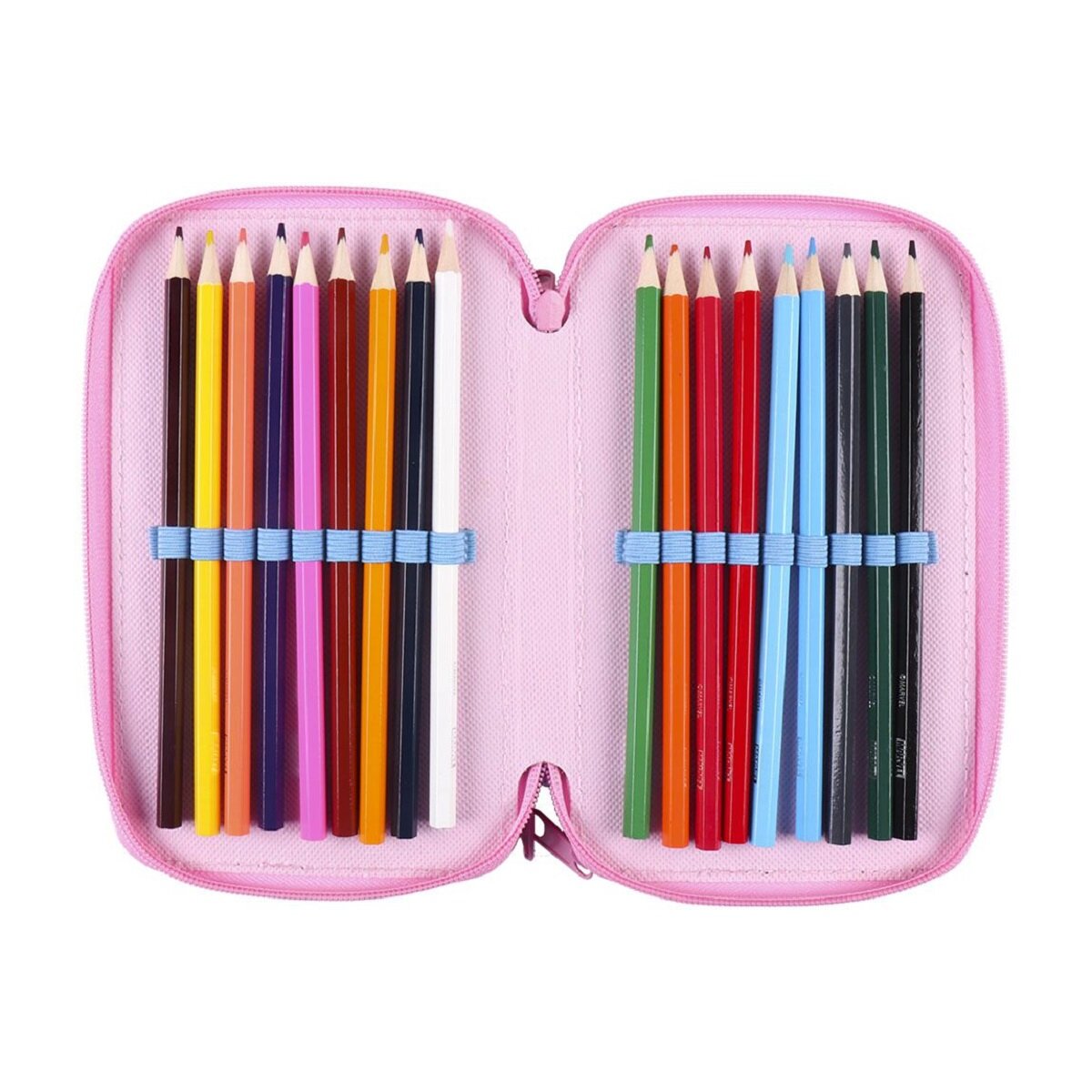 Prinzessinnen Schul-Etui 44-teiliges Komplettset für kleine Königinnen