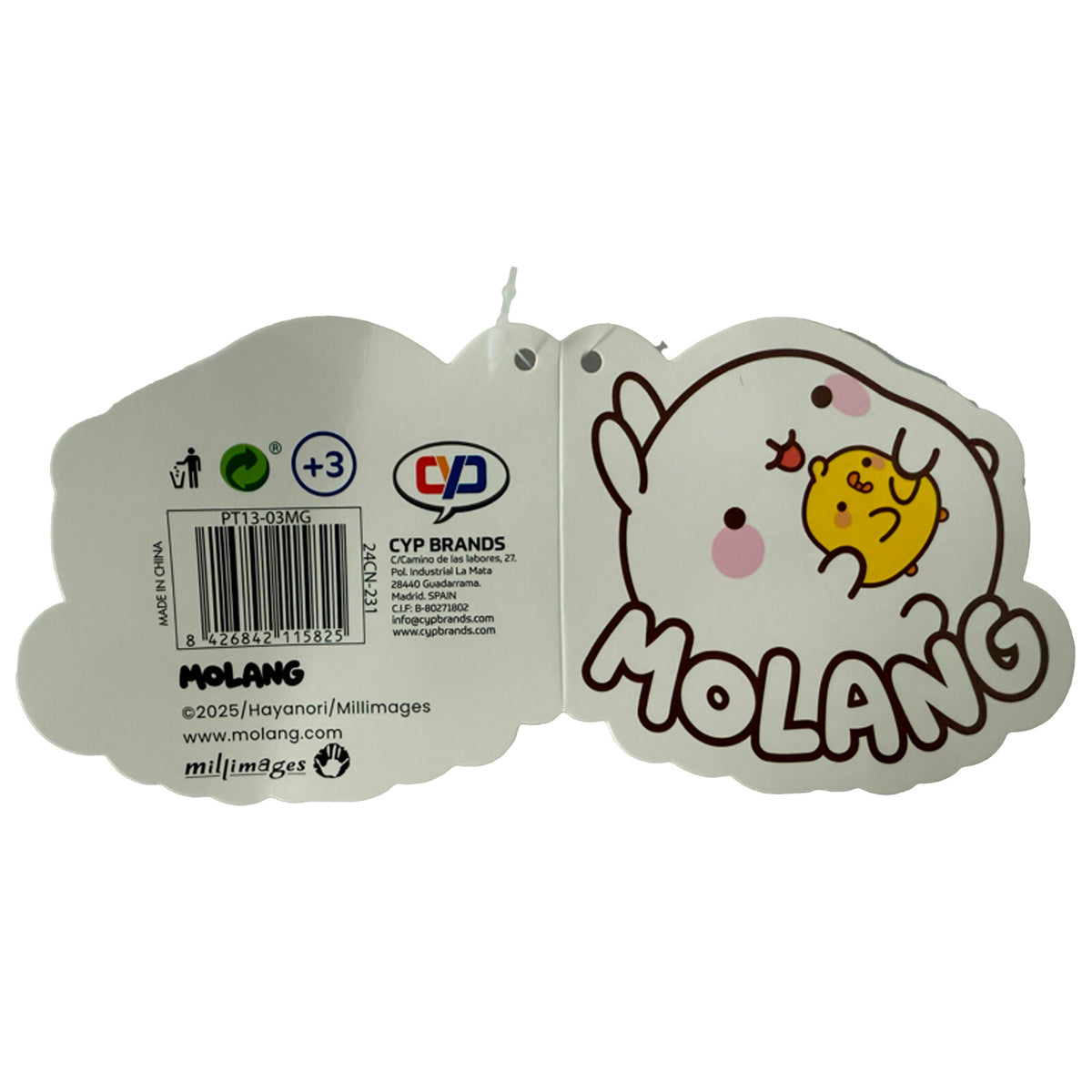 Molang Blossom Etui Triple Federtasche Schreibwaren Tasche Kinder Schule