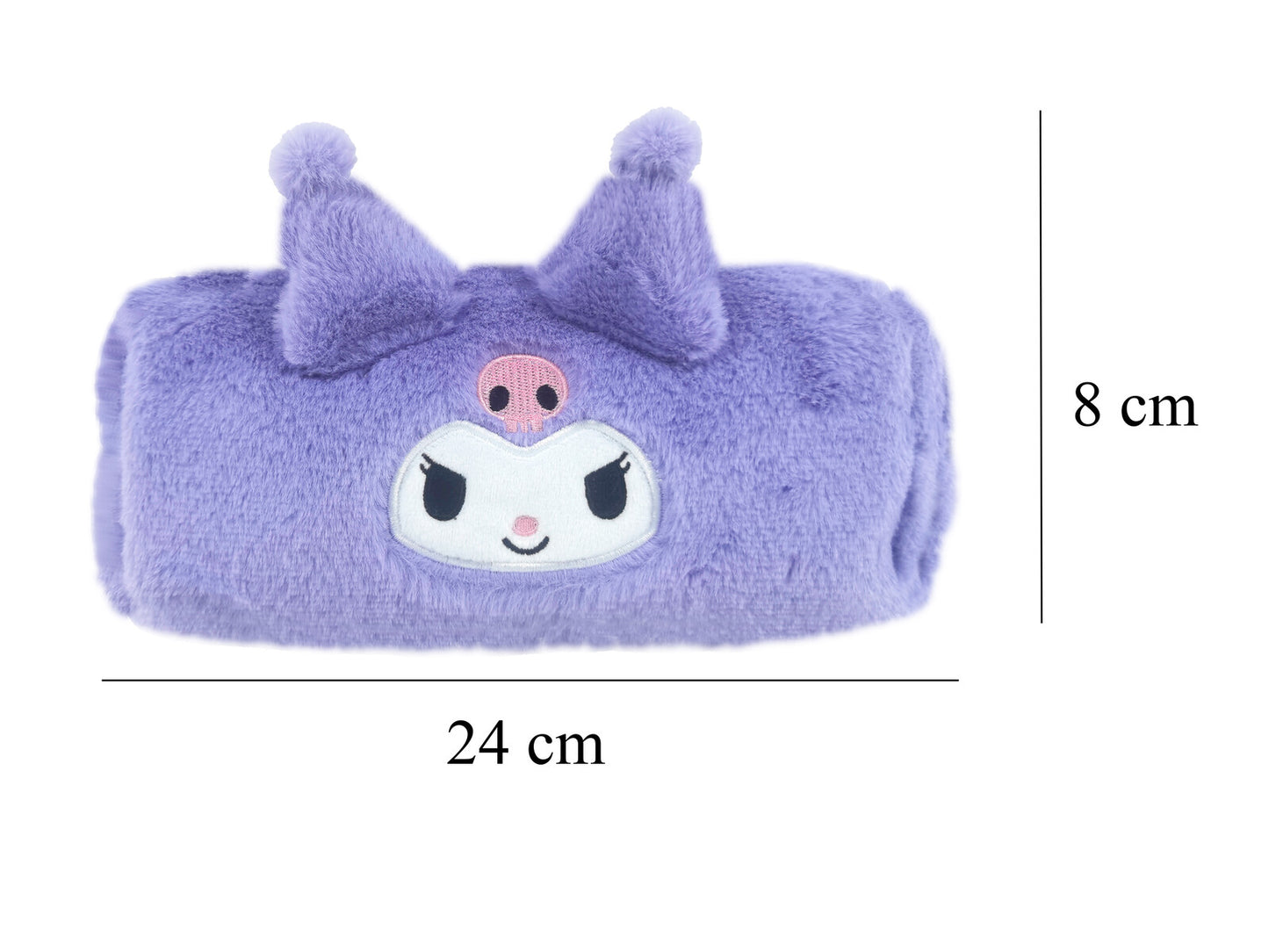 Hello Kitty Plüsch Federmäppchen Mäppchen mit Reißverschluss 24 cm