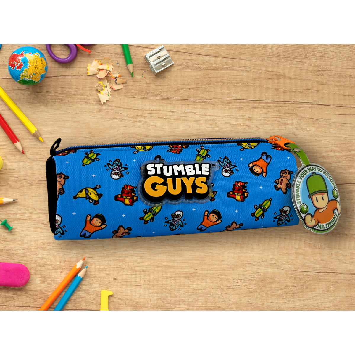 Stumble Guys Federmäppchen Stifteetui Kinder Schule Zuhause Rundetui