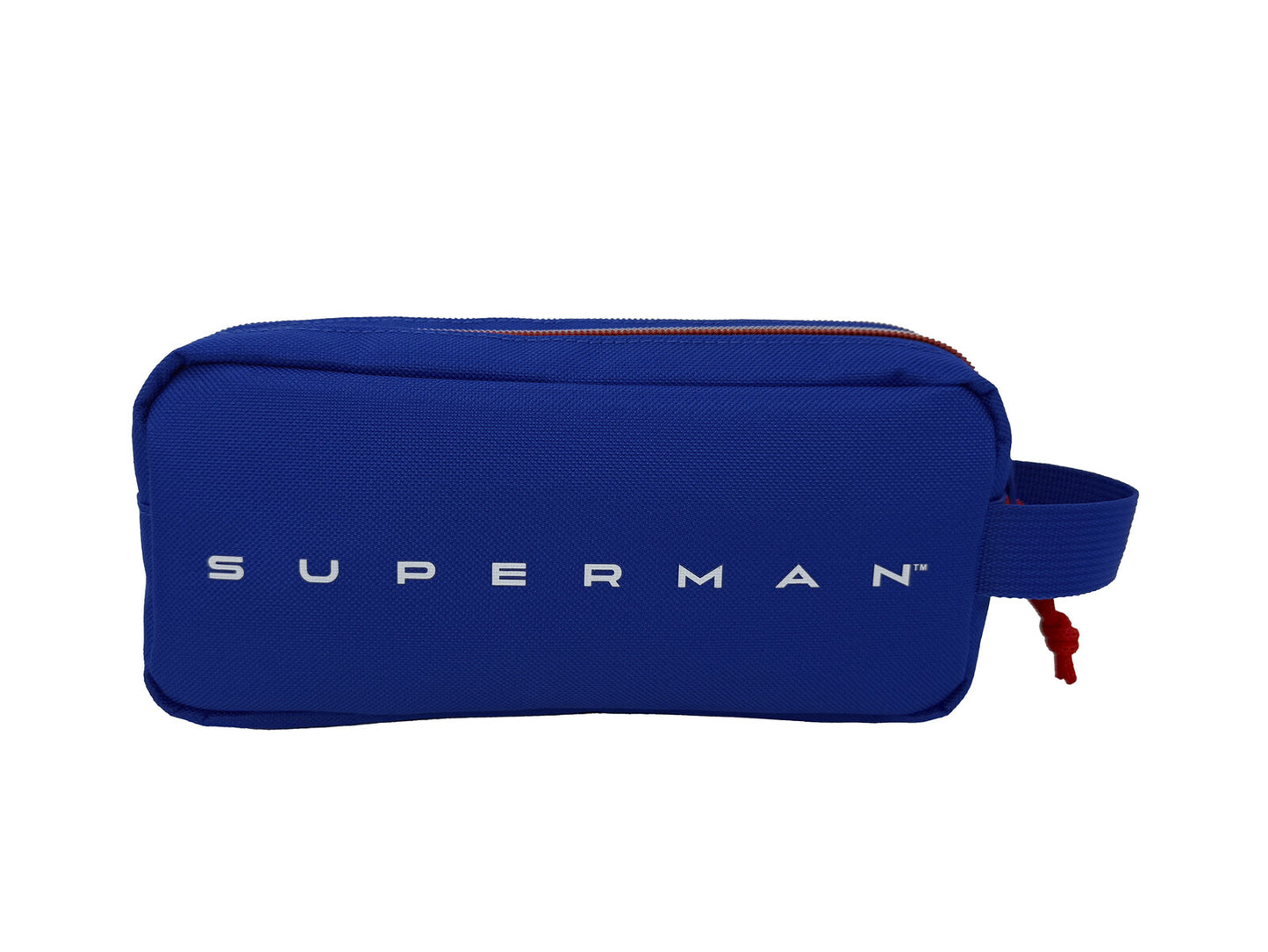 Superman Mäppchen Doppel Etui Federmäppchen für Schule und Alltag