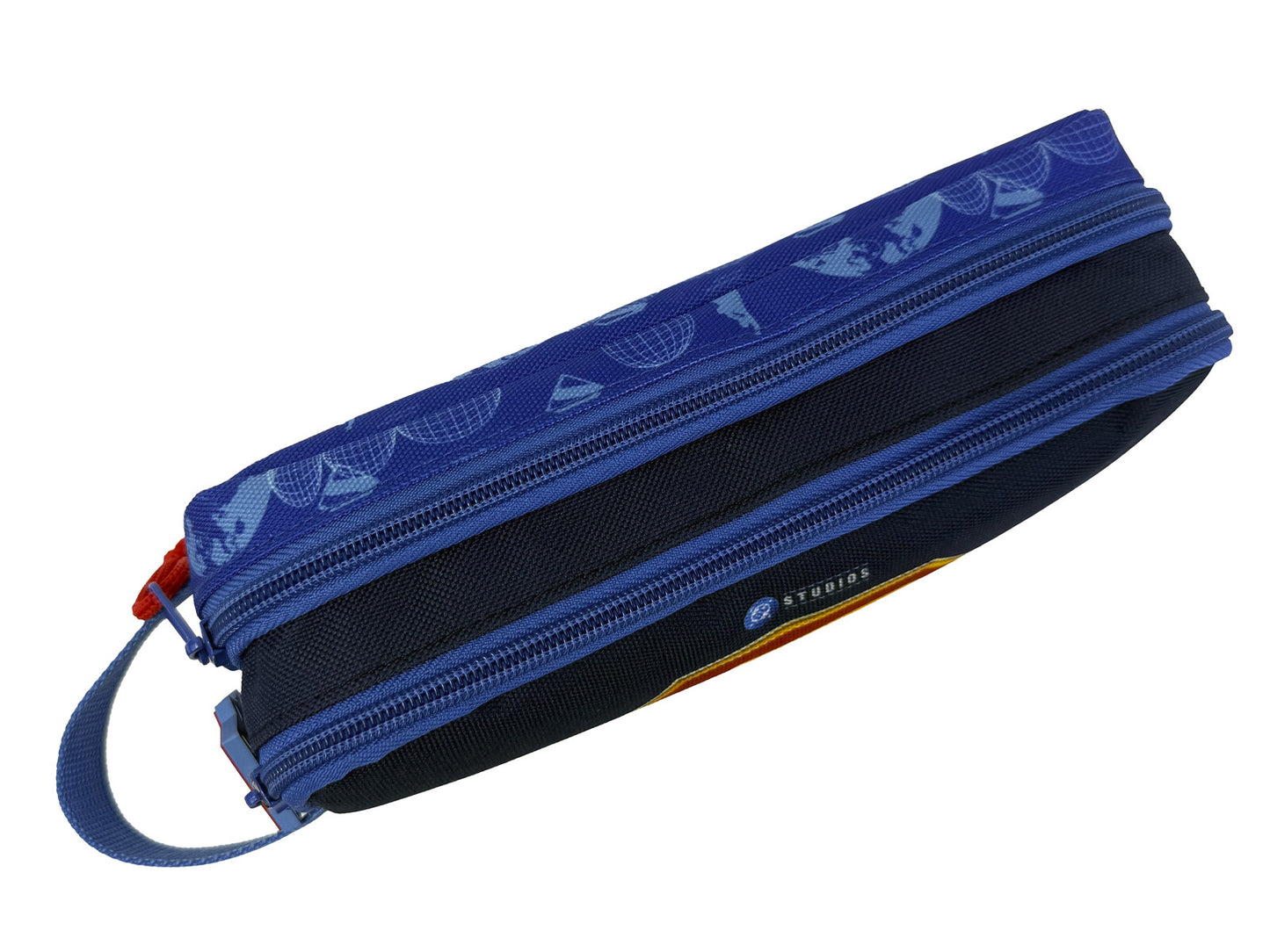 Superman Mäppchen Doppel Etui Federmäppchen für Schule und Alltag