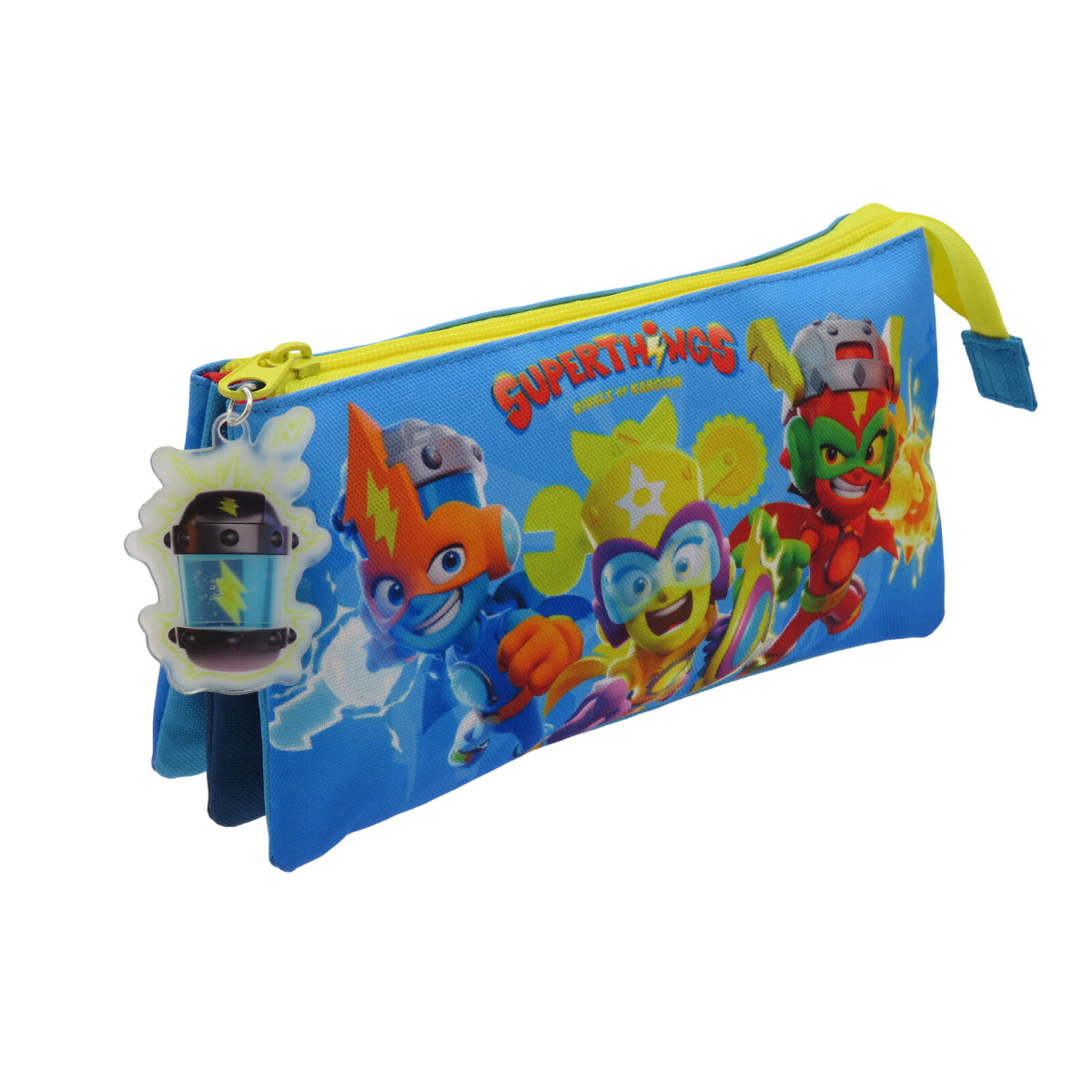 Superthings Portatodo Triple Kids Federtasche Schreibwaren Etui Polyester