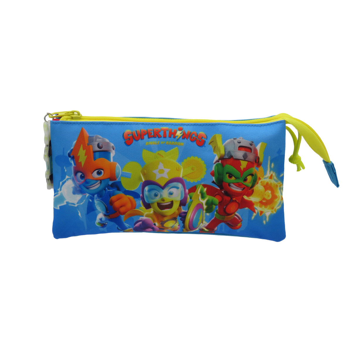 Superthings Portatodo Triple Kids Federtasche Schreibwaren Etui Polyester