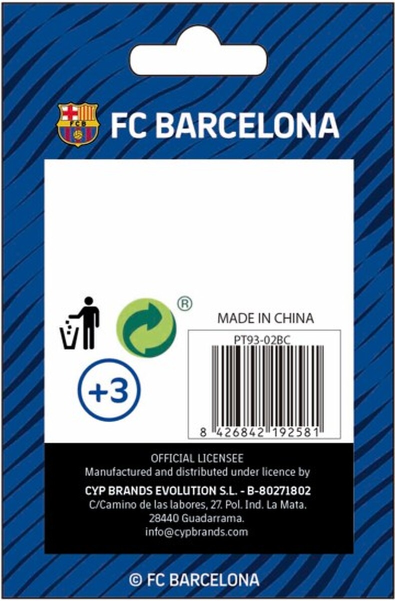 FC Barcelona Schlampermäppchen Jumbo Mäppchen Etui mit Trageschlaufe