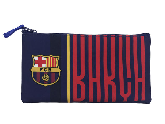 FC Barcelona Federmäppchen Federmappe mit Reißverschluss