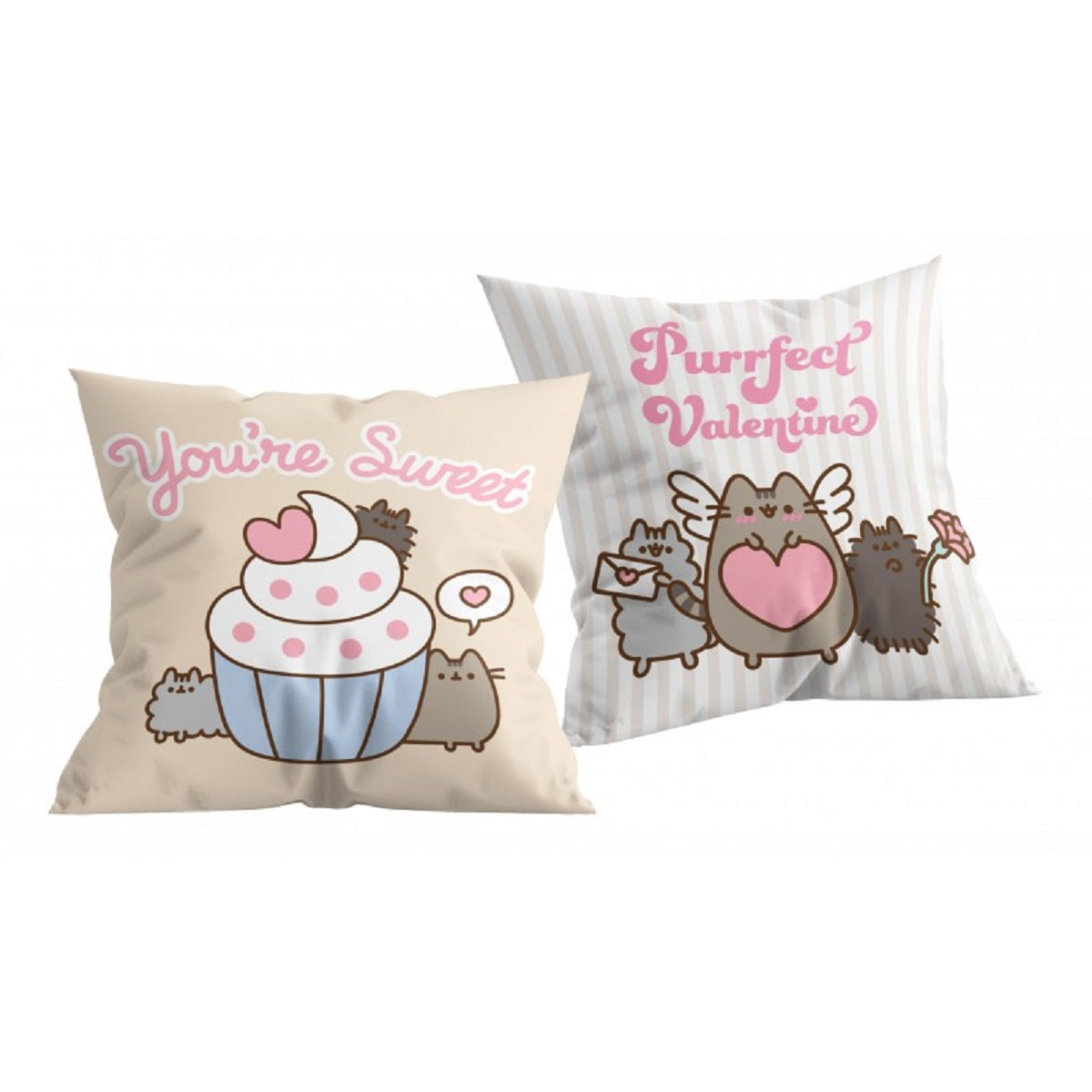 Pusheen Dekokissen Kuschelkissen (1 Stk.) 40 x 40 cm aus Polyester