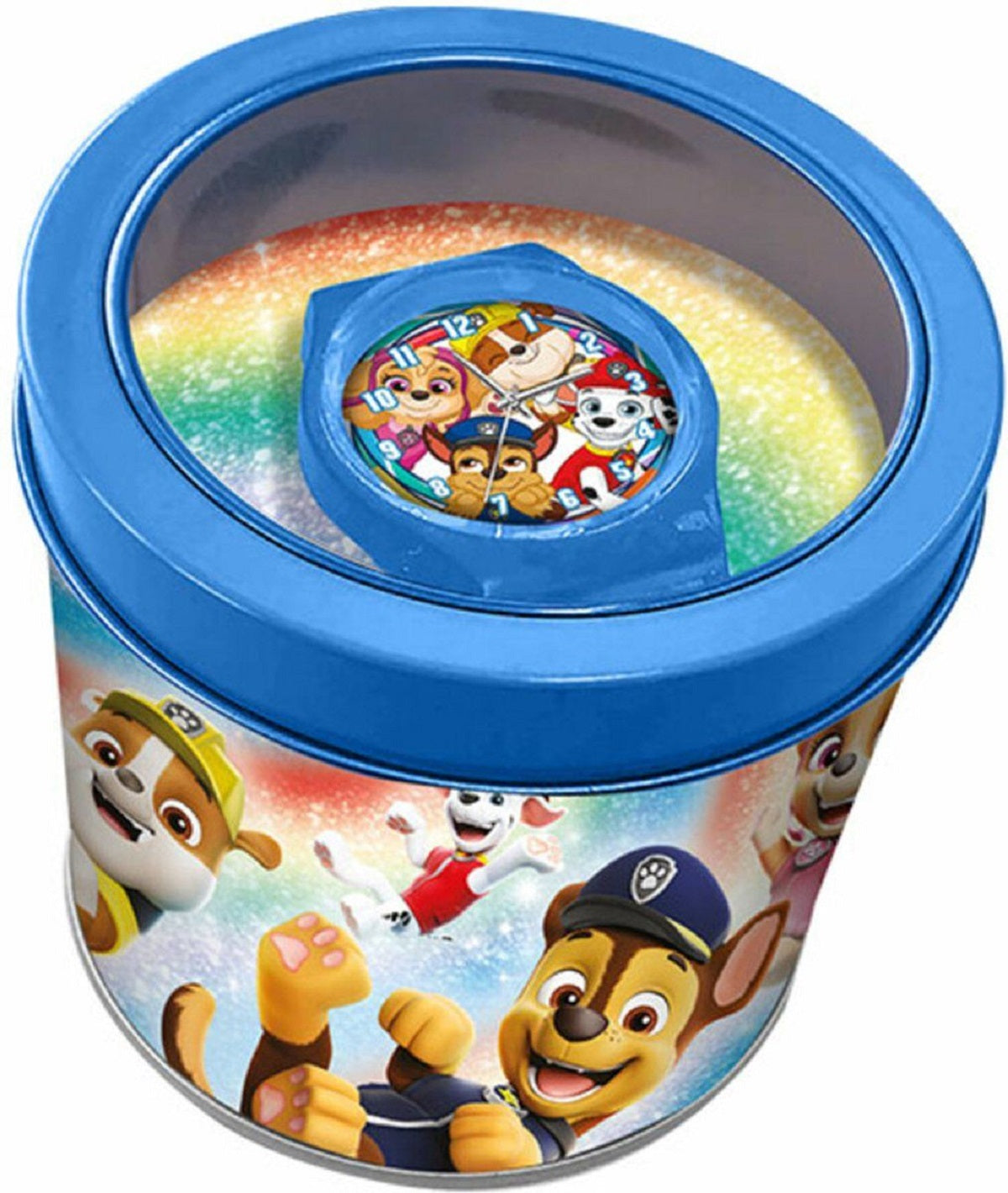 Paw Patrol Uhr für Kinder Polyesterarmband mit praktischem Deckel