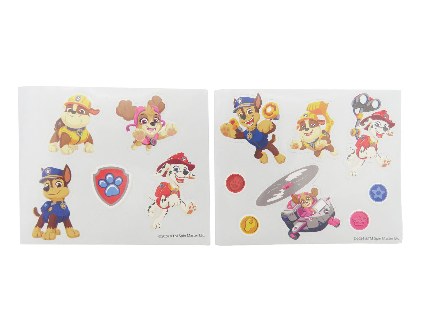 Paw Patrol Zeichenset Kinder Malstation mit 4 Markern 4 Buntstiften und Papierrolle
