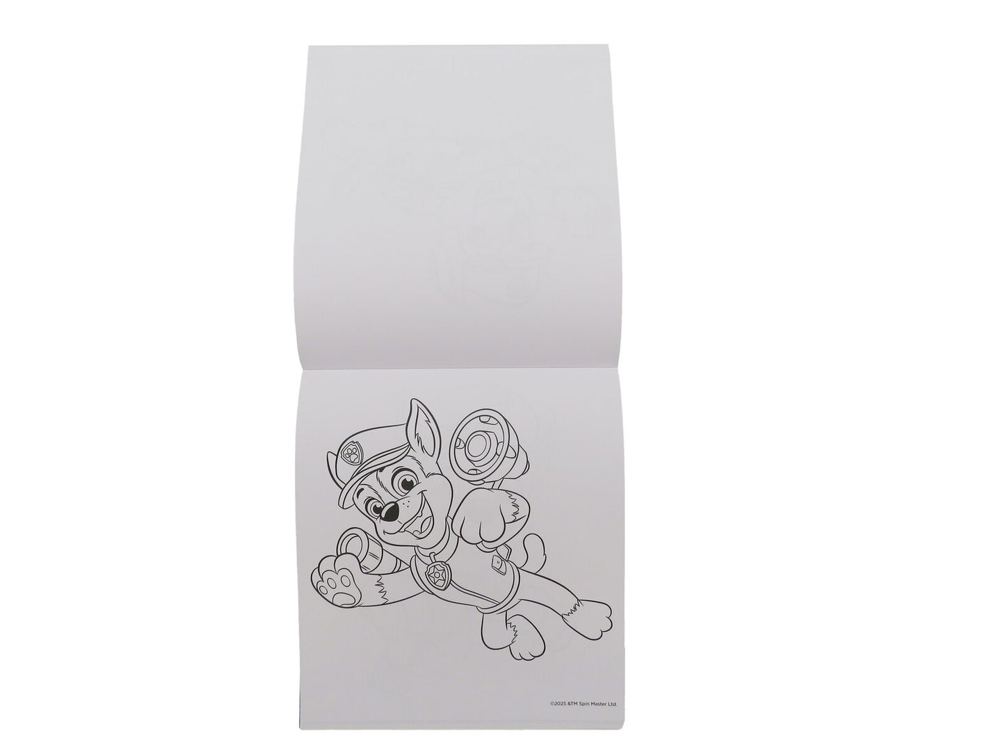 Paw Patrol Malbuch mit Radierstiften 32 Malseiten 5 Buntstifte und 5 Radiergummis
