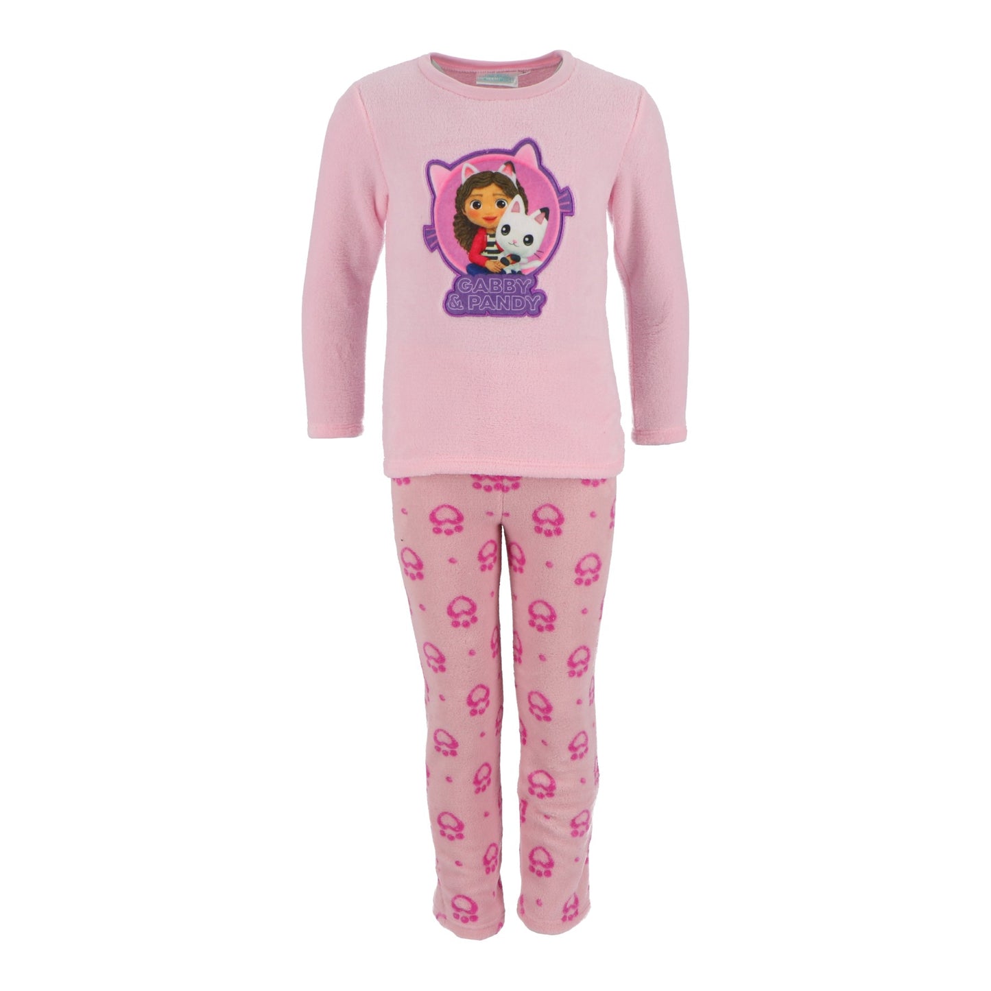 Gaby's Dollhouse Coral Fleece Schlafanzug Pyjama für Kinder