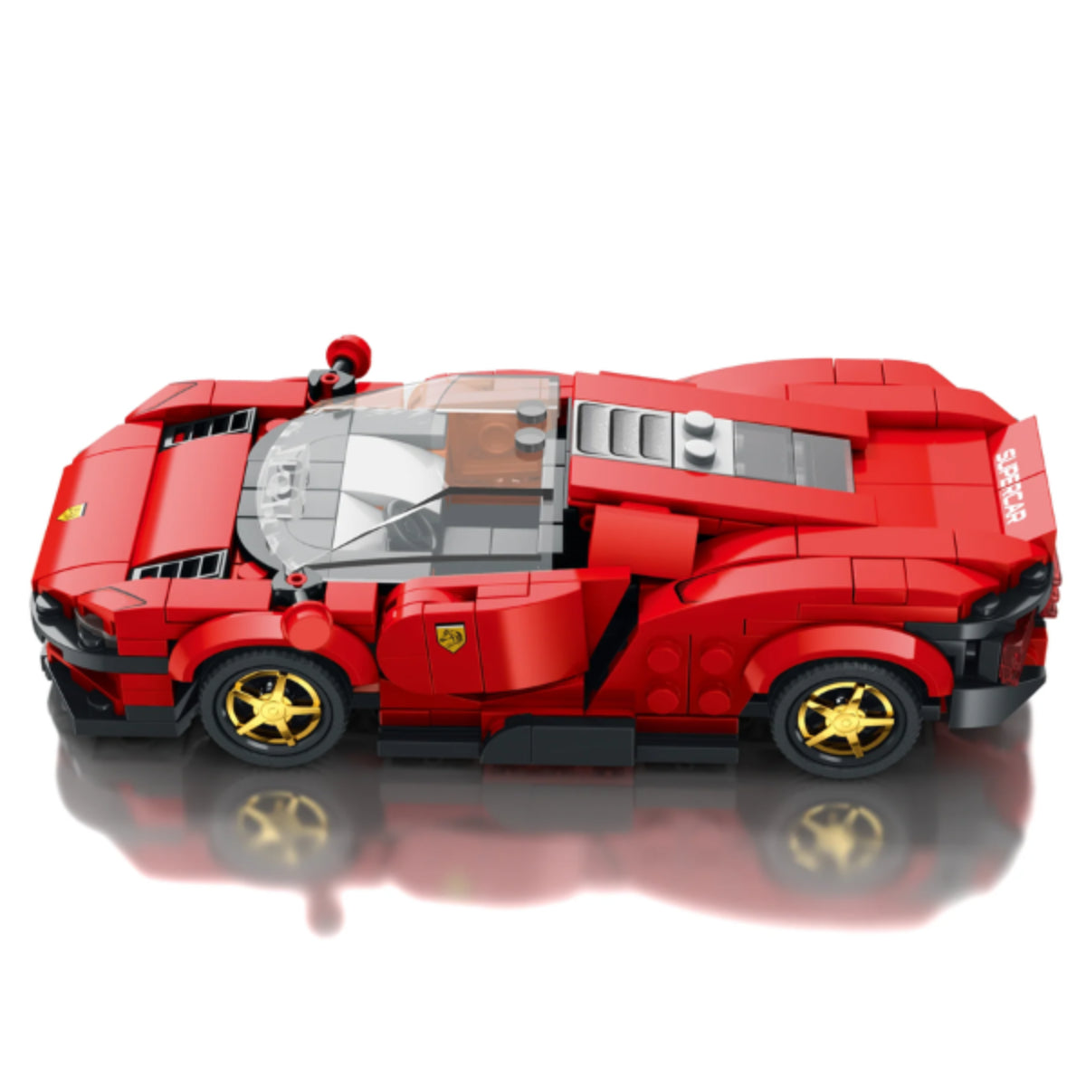 Reobrix 11027 Rennwagen 1:24 Klemmbaustein Auto 306 Teile ab 14