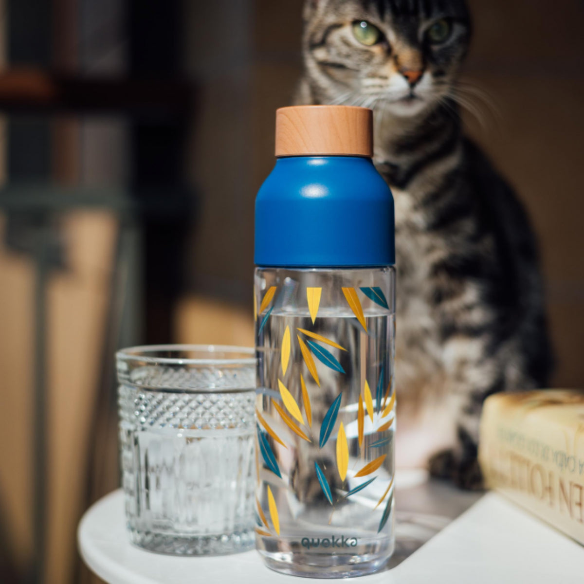 Quokka Trinkflasche 720 ml Bamboo Ecozen auslaufsicher