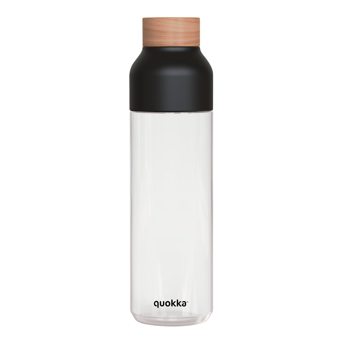 Quokka Trinkflasche 840 ml Black Ecozen auslaufsicher