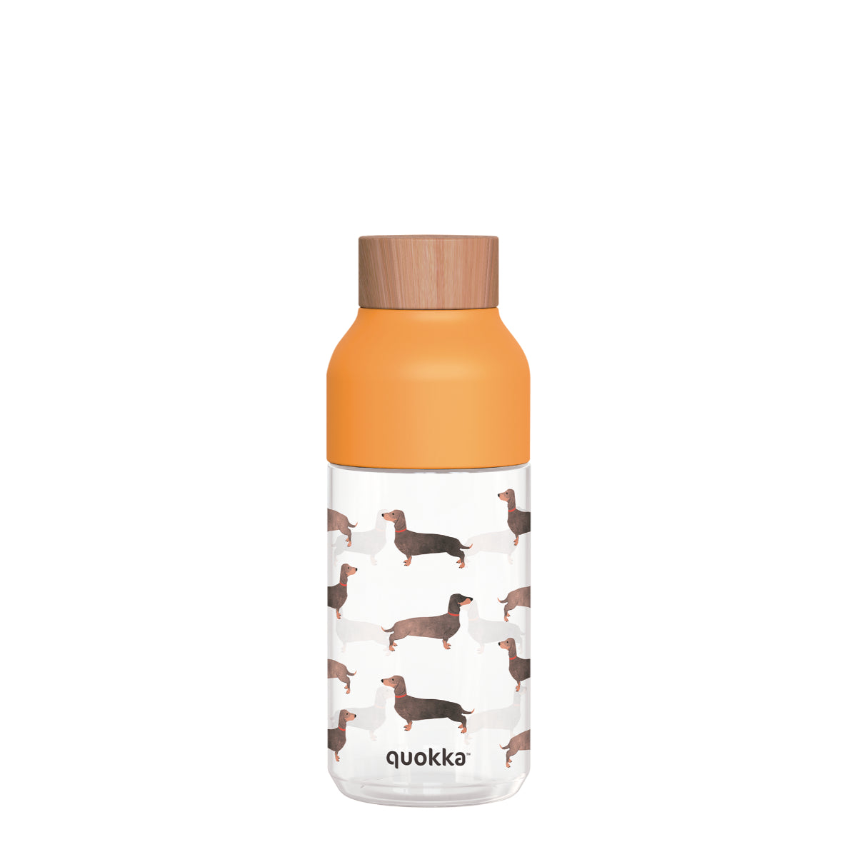 Quokka Ice Wasserflasche 570 ml Dachshund für kalte Getränke