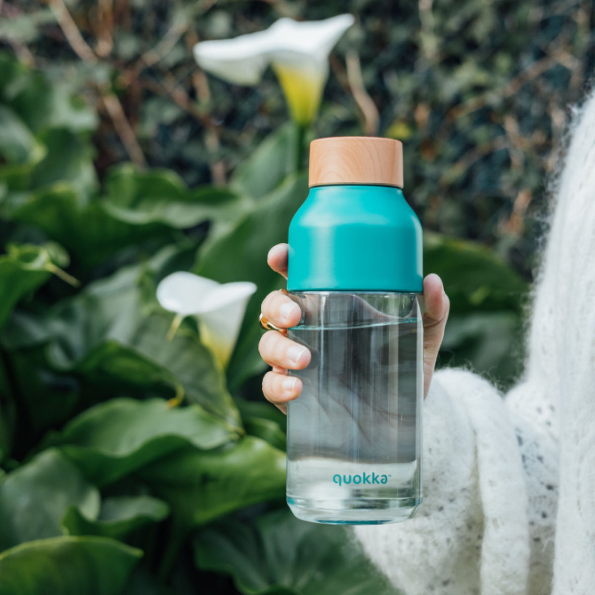 Quokka Ice Ecozen Flasche Ice Pine Green 570 ml für kalte Getränke