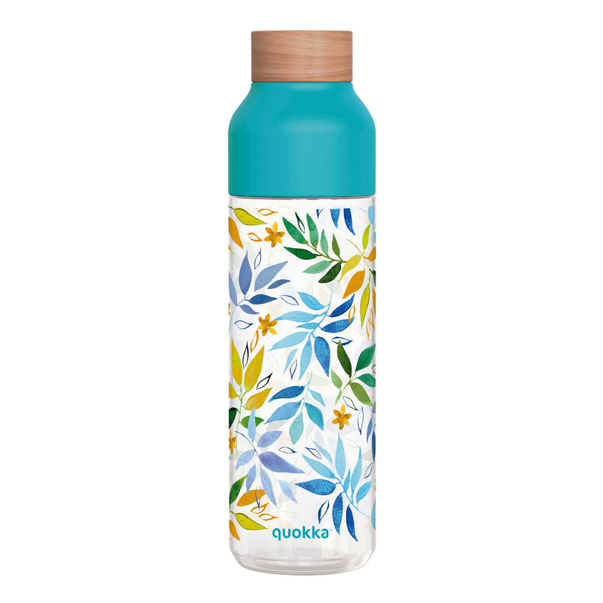 Quokka Trinkflasche 840 ml Leaves Ecozen auslaufsicher