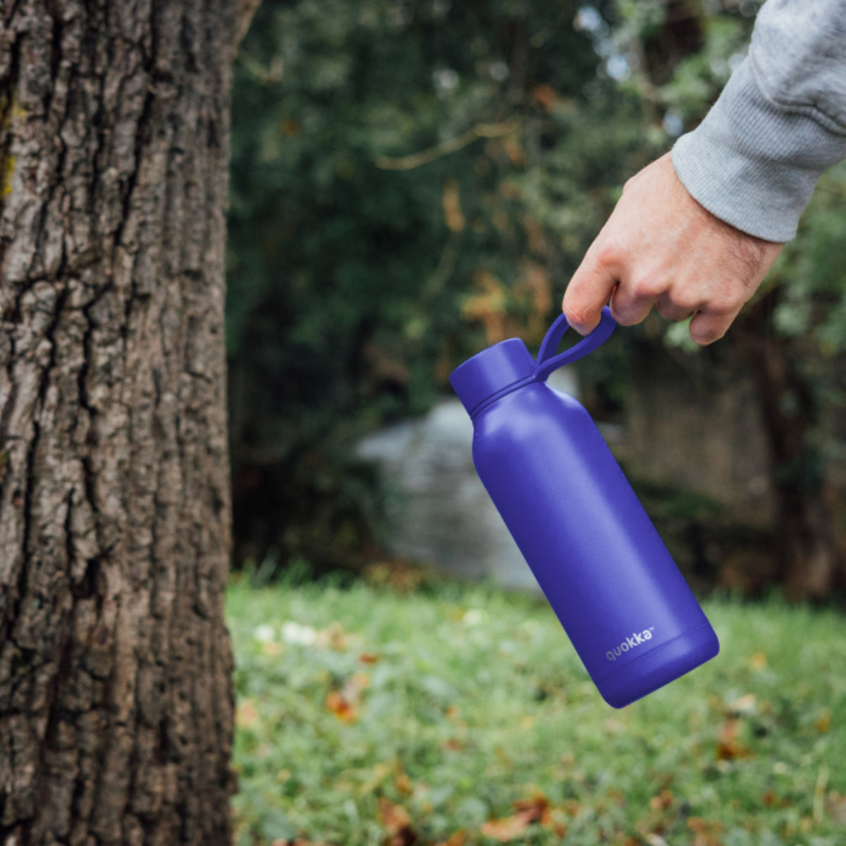 Quokka Thermo Trinkflasche aus Edelstahl 510 ml Isolierflasche mit Trageschlaufe