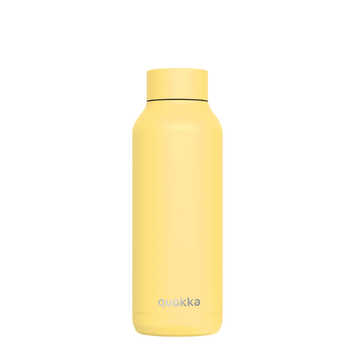 Quokka Pastel Gelb Thermo Trinkflasche aus Edelstahl 510 ml Isolierflasche für Alltag