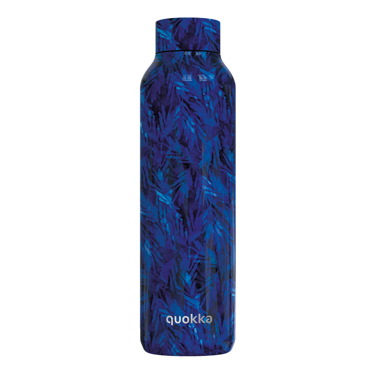 Quokka Solid Trinkflasche 630 ml NIGHT FOREST Edelstahl Doppelwandig Heiß Kalt isoliert