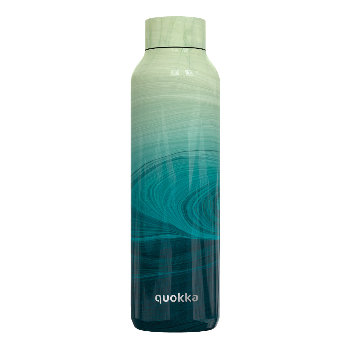 Quokka Solid Trinkflasche 630 ml OCEAN Edelstahl Doppelwandig Heiß Kalt isoliert