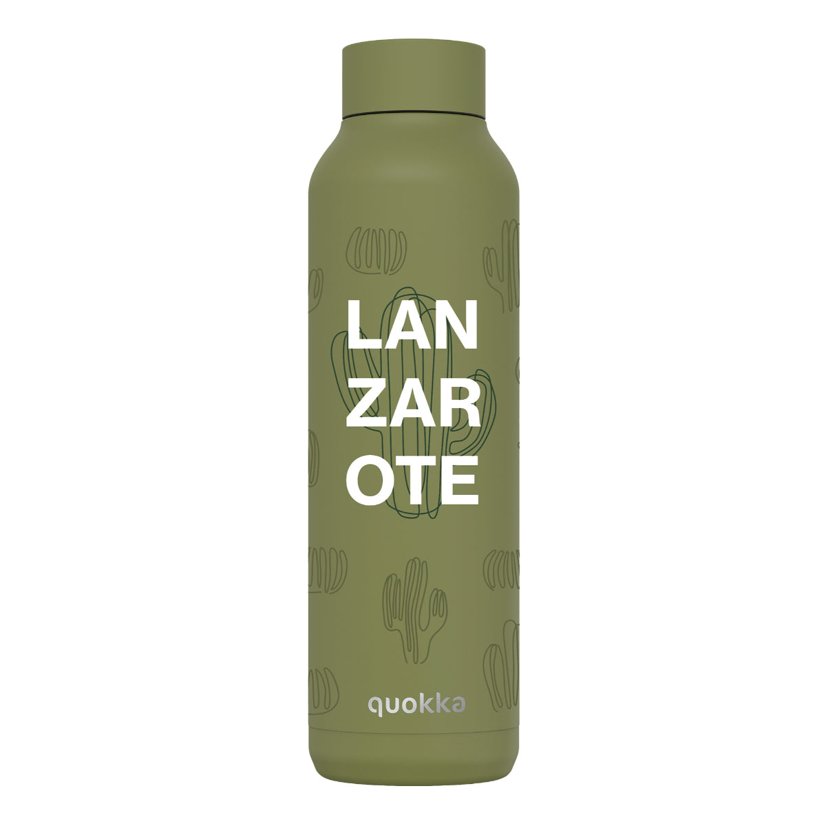 Quokka Lanzarote Love Edelstahl Trinkflasche isoliert 630 ml Thermoflasche