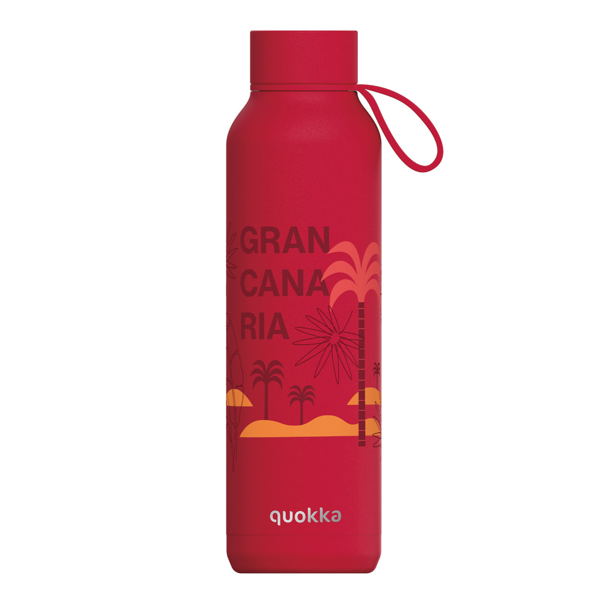 Quokka Granada Edelstahl Trinkflasche isoliert 630 ml Thermoflasche mit Trageschlaufe