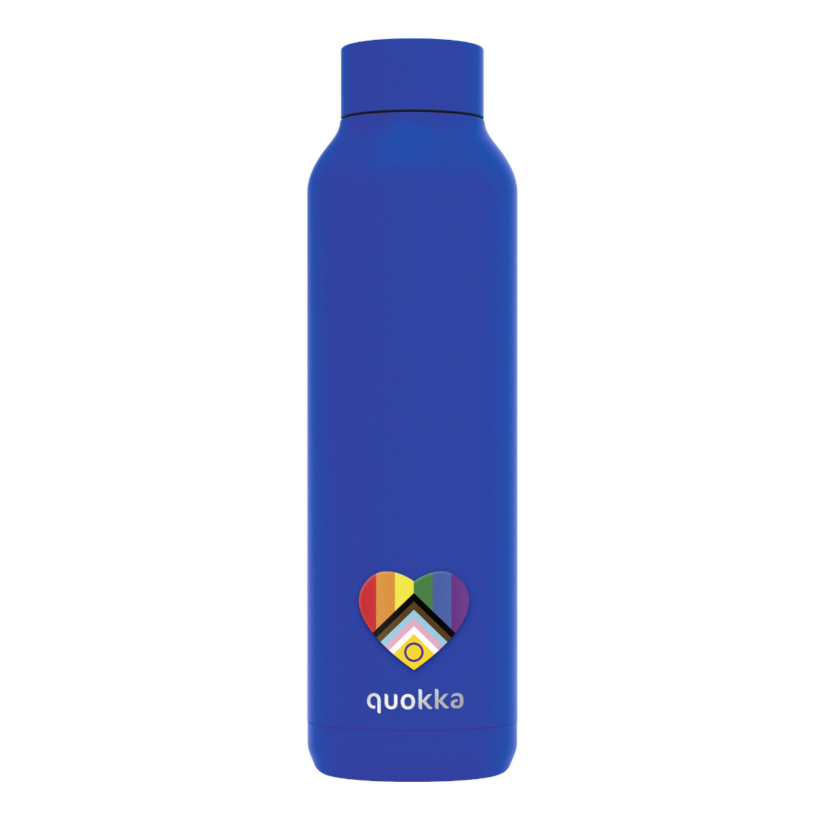 Quokka Pride Ultramarine Edelstahl Trinkflasche isoliert 630 ml Thermoflasche