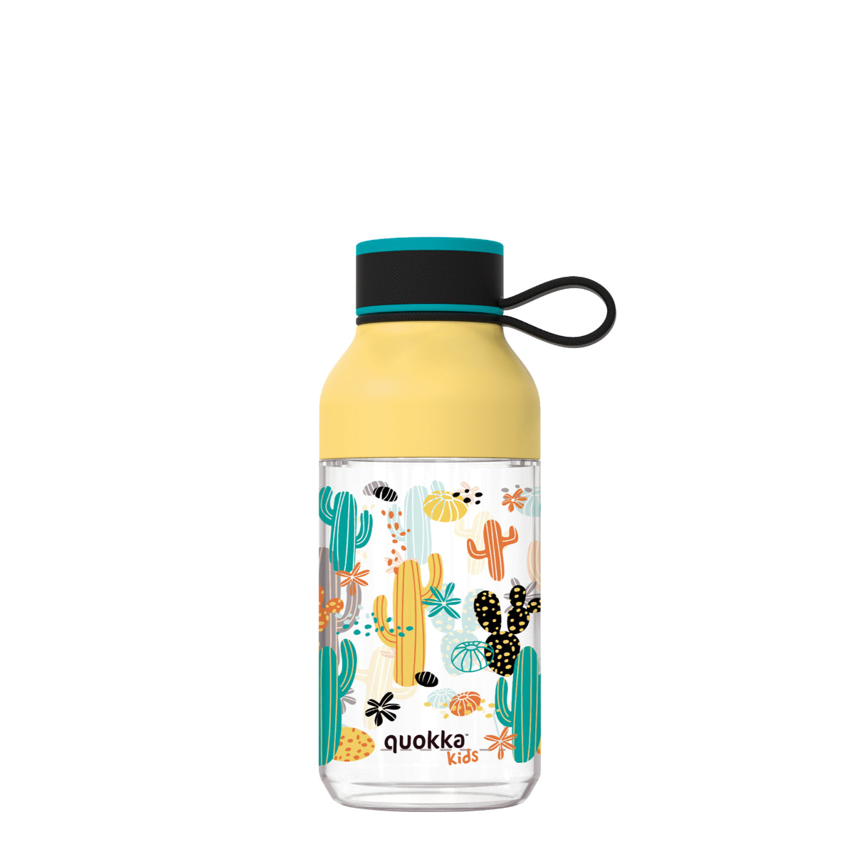Quokka Ice Kids Trinkflasche 430 ml CACTUS Abnehmbare Austattung