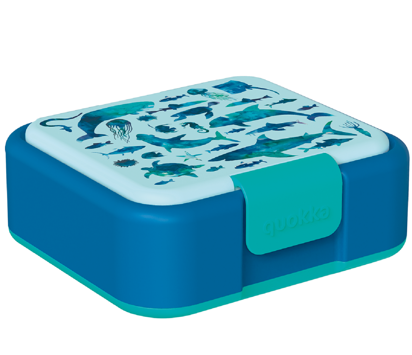 Quokka Sea Animals Brotdose Doppelwand Kinder Lunchbox 3-Fächer