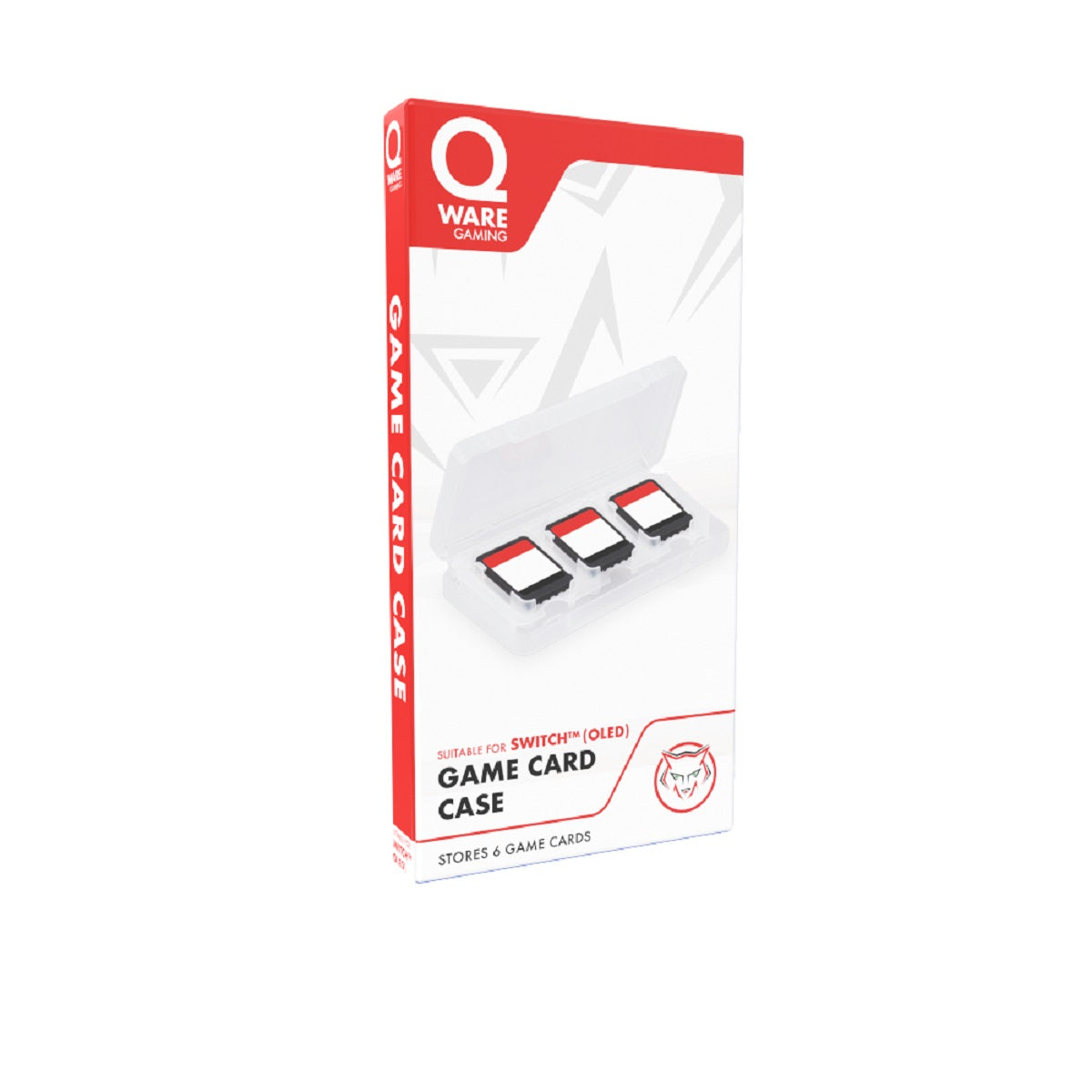 Qware Switch Spielhüllen – 6er Set kompakte Schutzboxen kompatibel mit Nintendo Switch Spiele