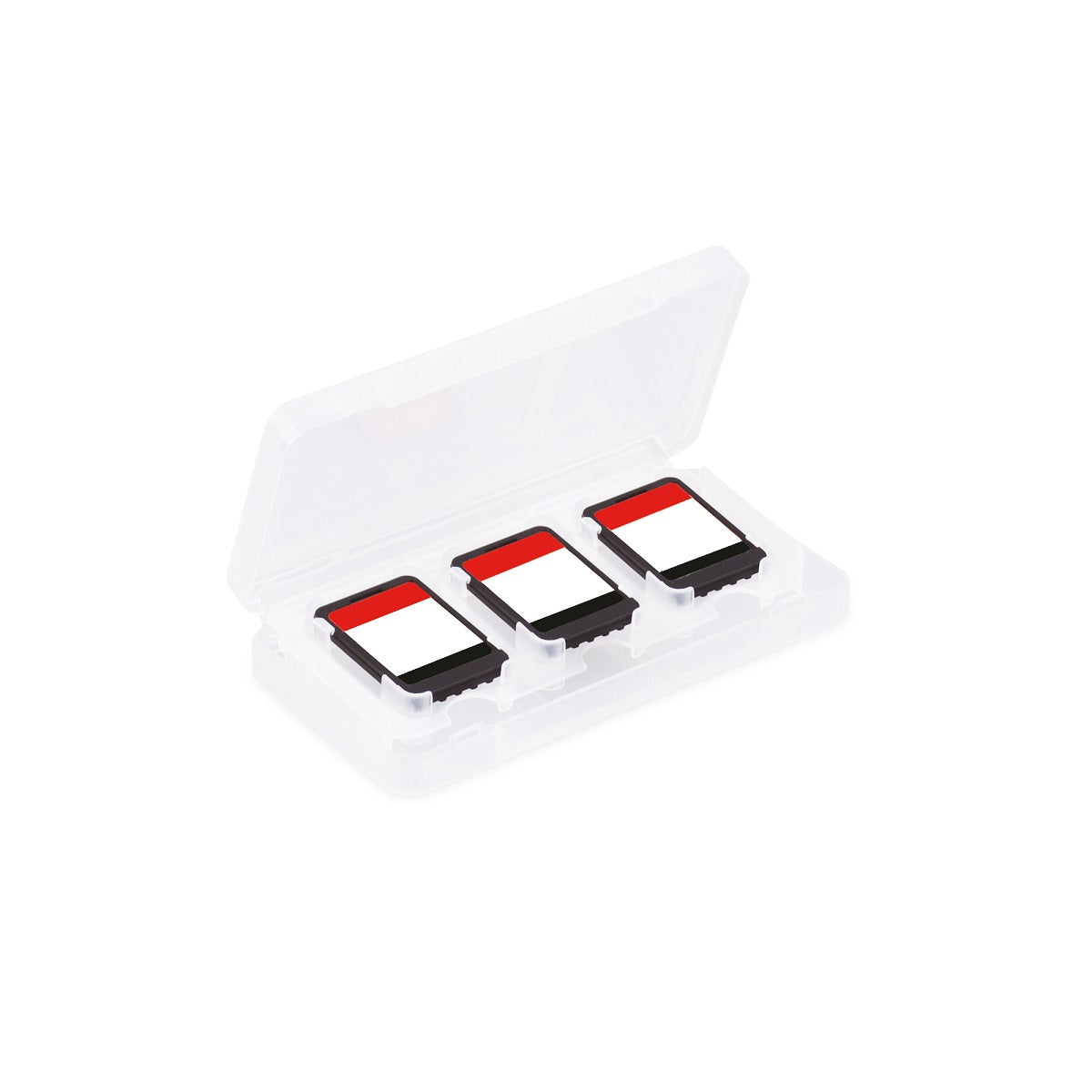 Qware Switch Spielhüllen – 6er Set kompakte Schutzboxen kompatibel mit Nintendo Switch Spiele