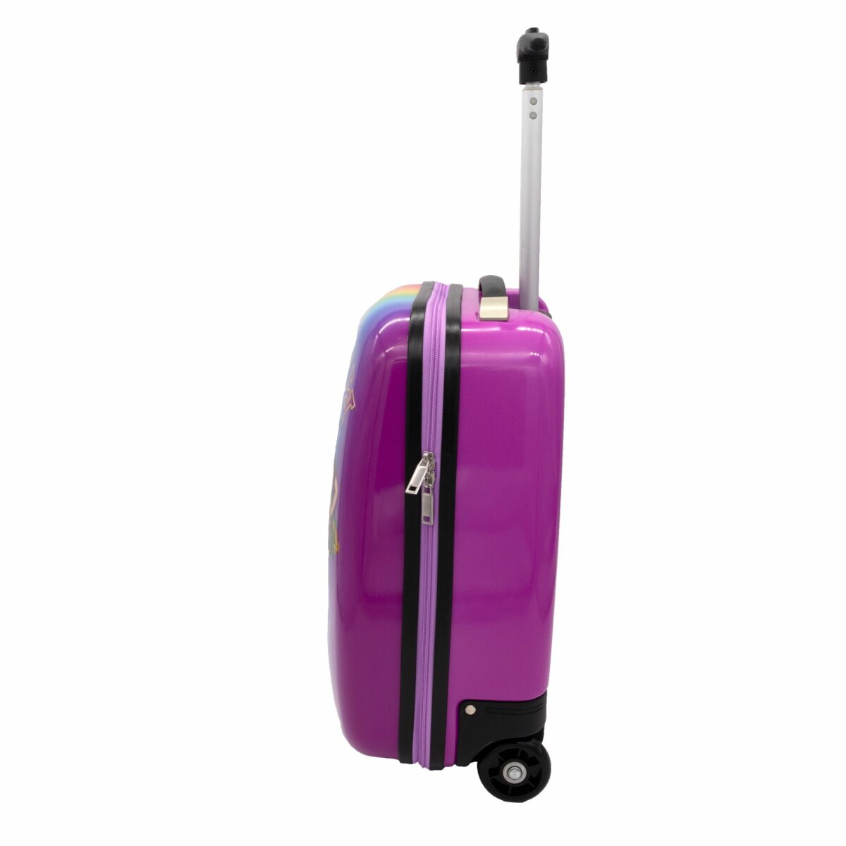 Rainbow High Kinder-Koffer Trolley Reisekoffer Praktischer Reisebegleiter für junge Entdecker