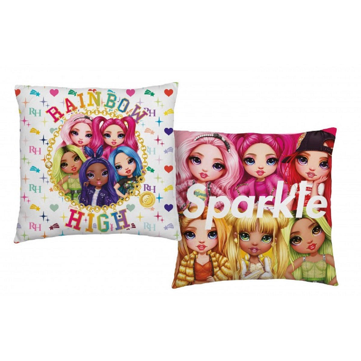 Rainbow High Dekokissen Kuschelkissen (1 Stk.) 40 x 40 cm aus Polyester
